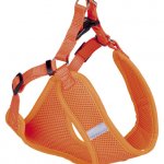 neon orange Geschirr "Mesh Reflect"